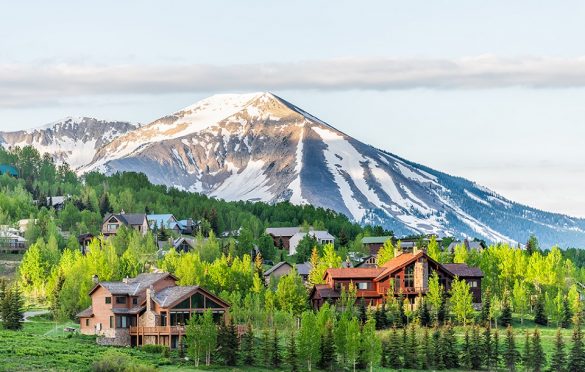 Beautiful Town In Colorado