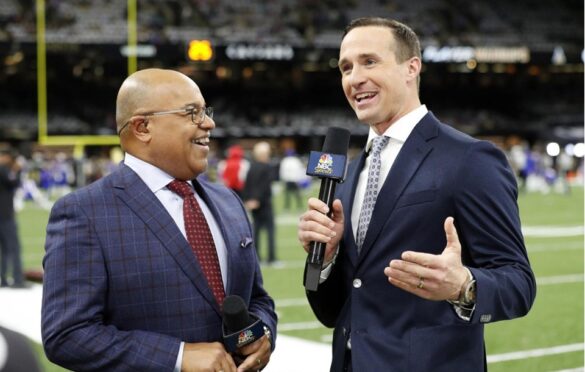 Drew Brees Makes His NBC Debut, Internet Amazed By His New Hair
