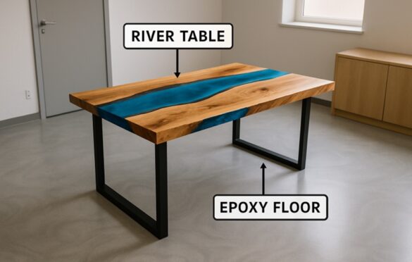 Creative Uses For Epoxy Coatings In Home & Commercial Spaces